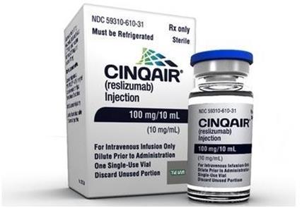 Cinqair (Reslizumab Injection) 瑞替珠单抗