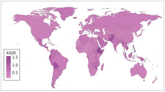 全球甲状腺癌发病率呈上升趋势