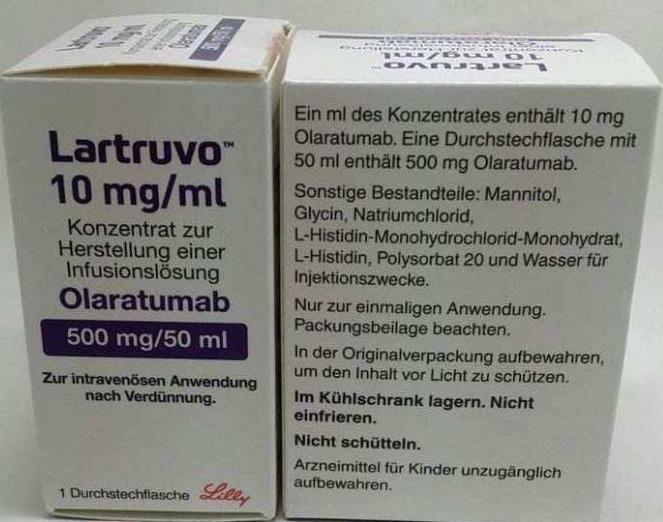 奥拉单抗（Lartruvo，olaratumab）